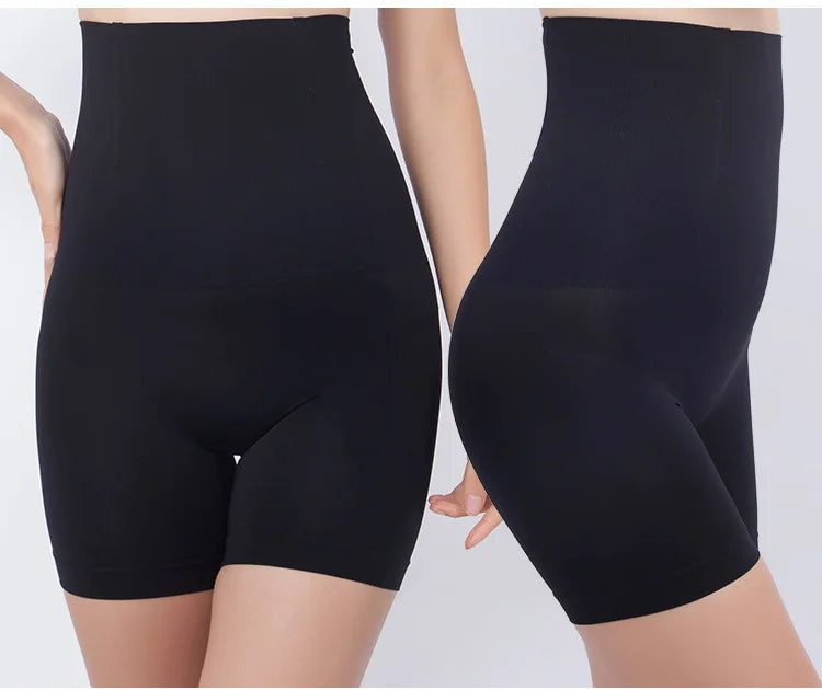 SH-0012 women underwear lady high waist lift hip body shaper plus boxer brief safety pants bundle waist plus size shaping shorts